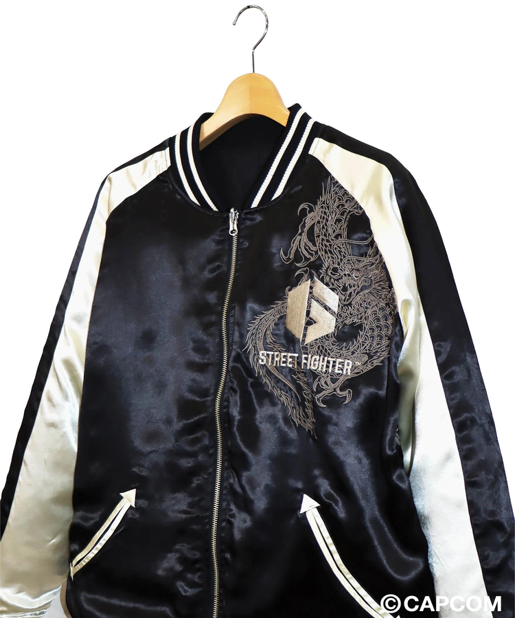 SB STREET FIGHTER6 錦nishiki LUKE リバーシブル スカジャン(575350