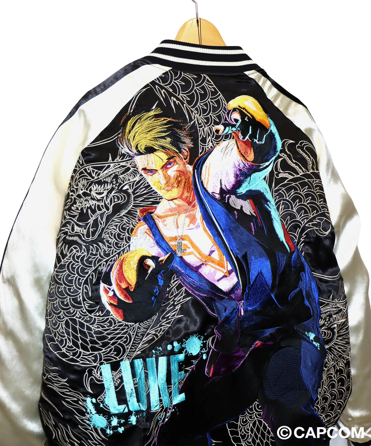 SB STREET FIGHTER6 錦nishiki LUKE リバーシブル スカジャン(575350