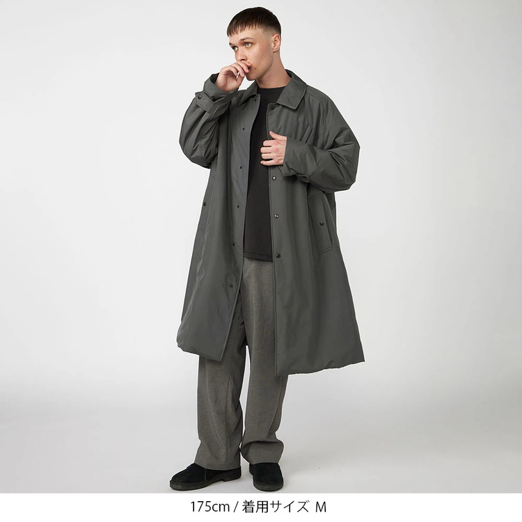 ザノースフェイスパープルレーベル]インサレーションステンカラー