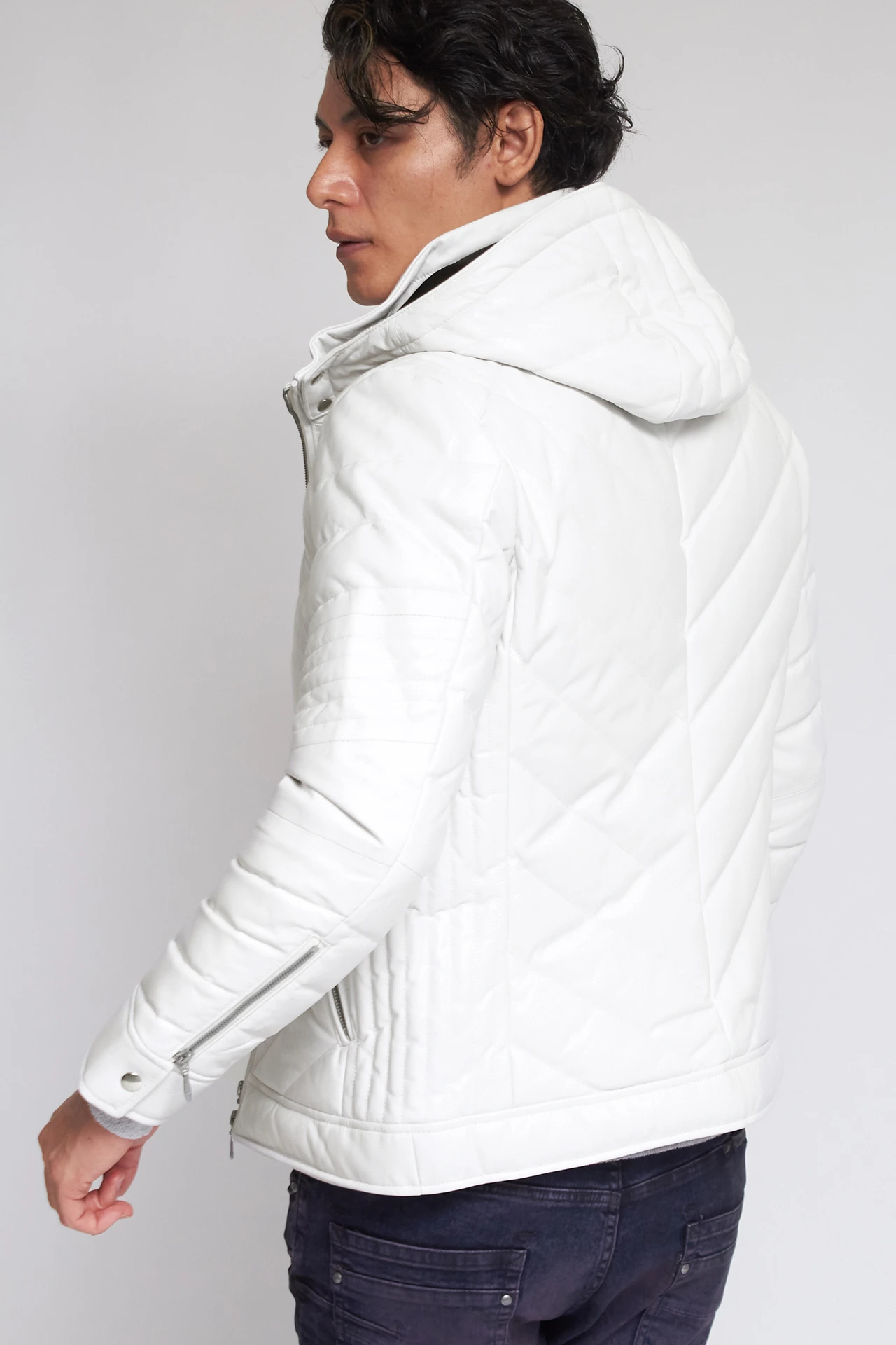 TORNADO MART∴シープレザーライダースフーディダウン / TORNADO MART