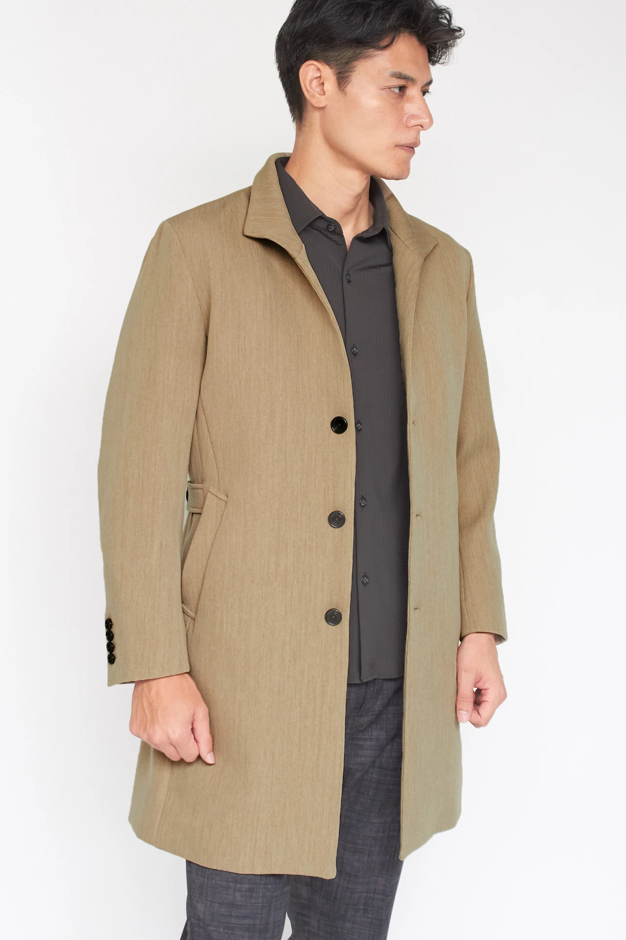 ZERO by TORNADO MART∴ライナー付きイタリアンカラーコート / TORNADO