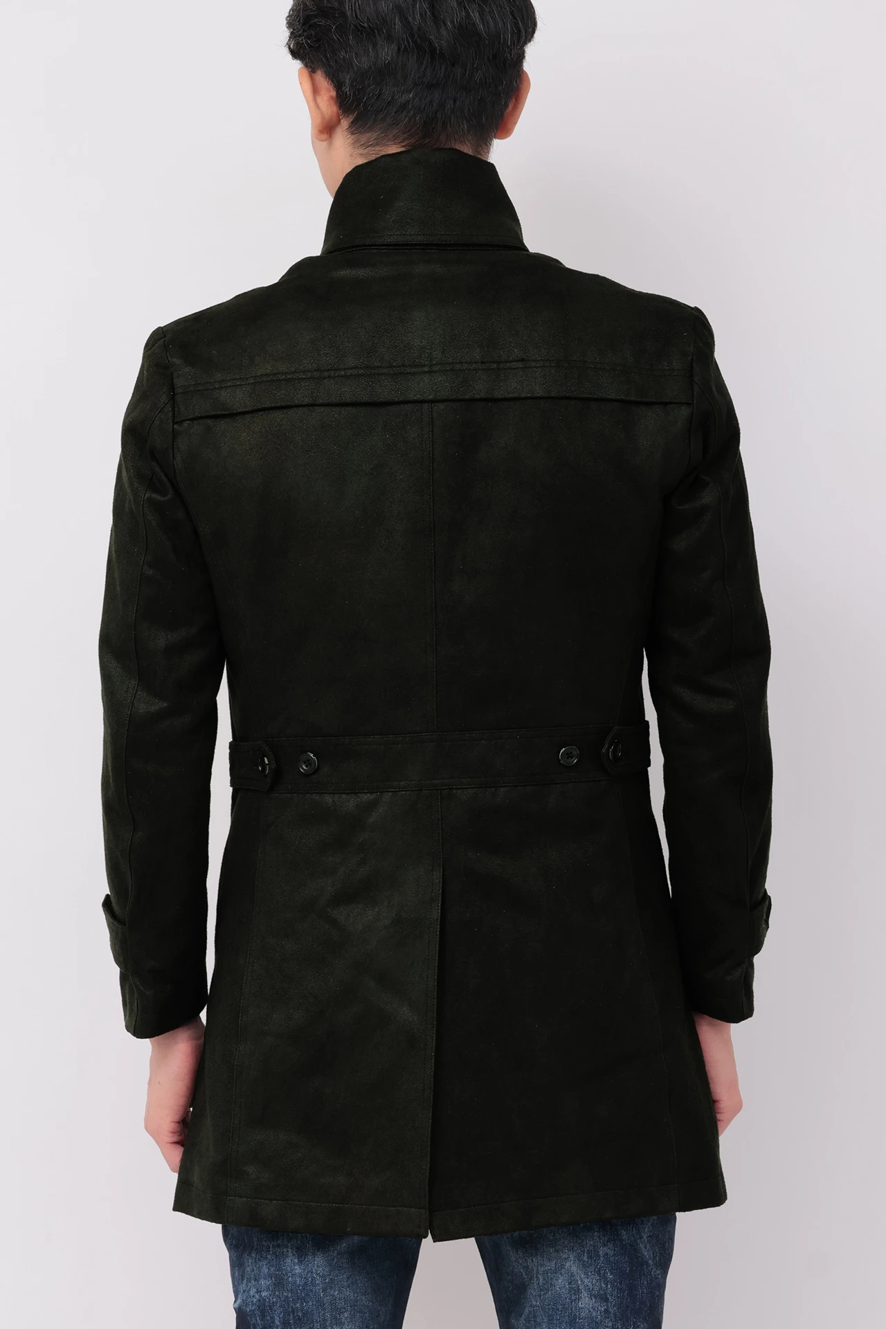 TORNADO MART∴T/Cスェードライナー付き返し衿コート / TORNADO MART