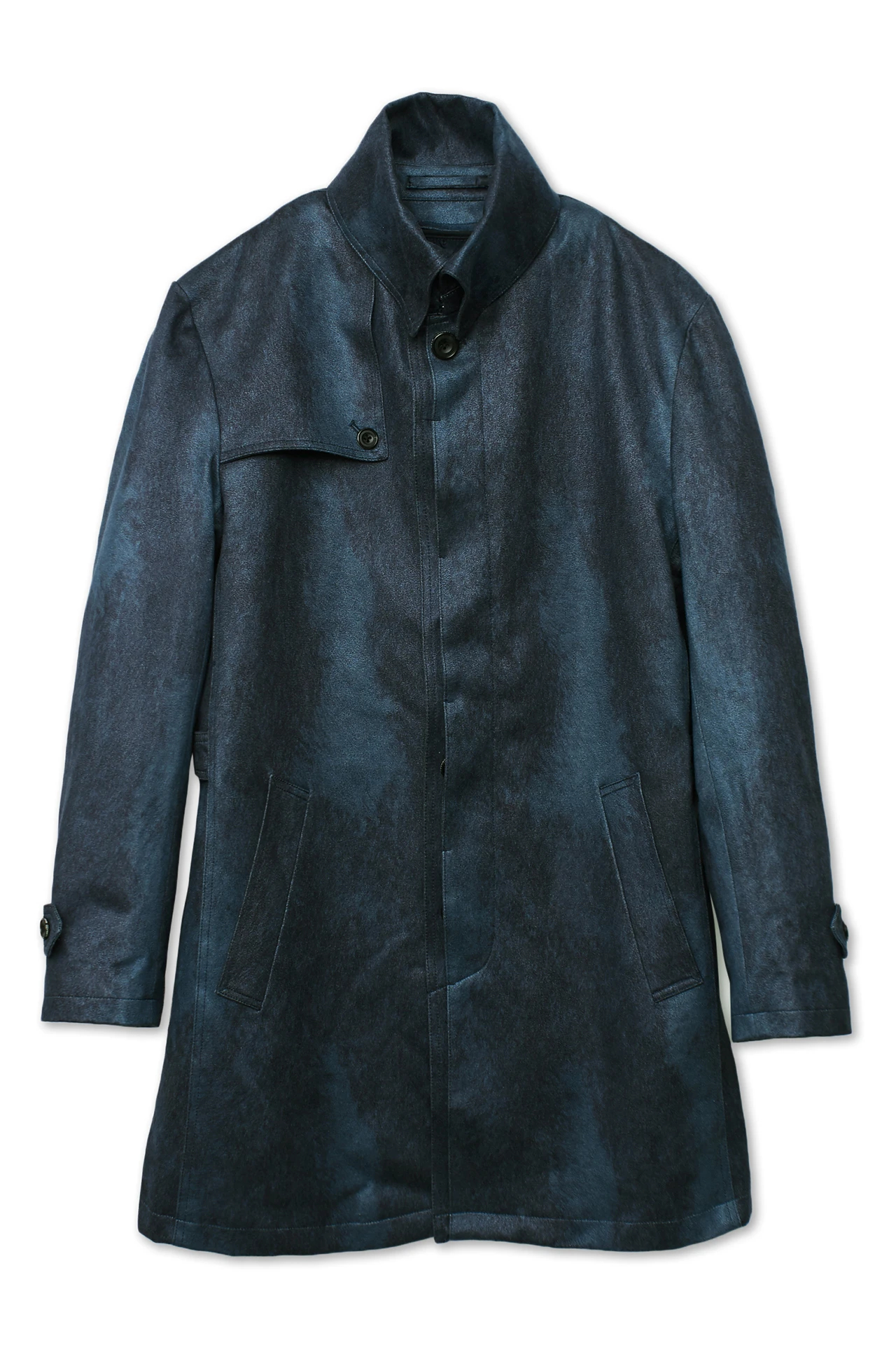 TORNADO MART∴T/Cスェードライナー付き返し衿コート / TORNADO MART