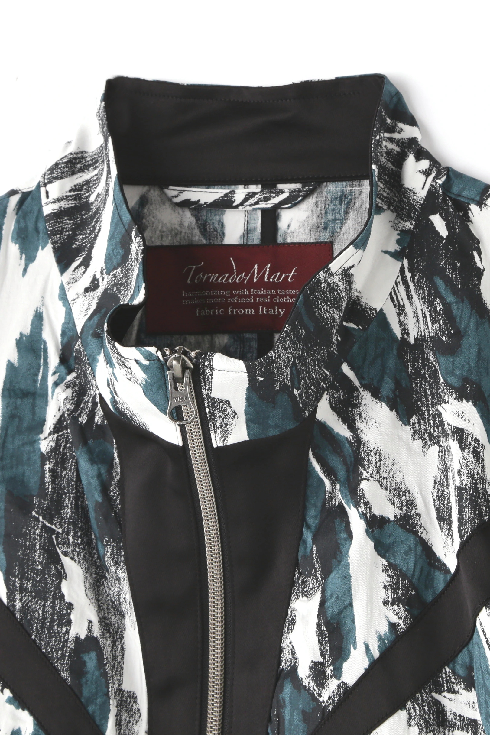 TORNADO MART∴塩縮ツイルレオパードブルゾン / TORNADO MART