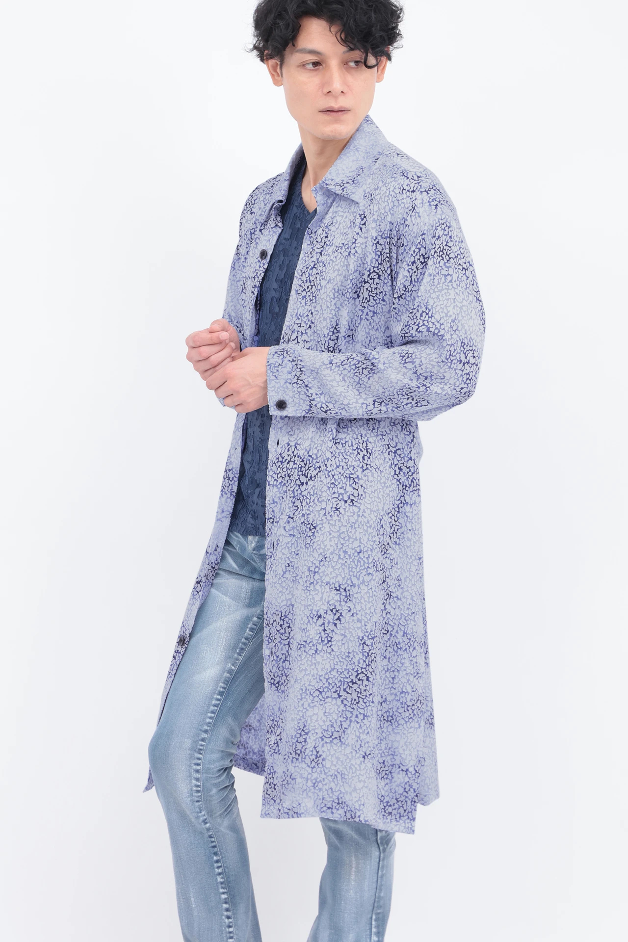 TORNADO MART∴レオパードオパールオーシャンロングカーデ / TORNADO