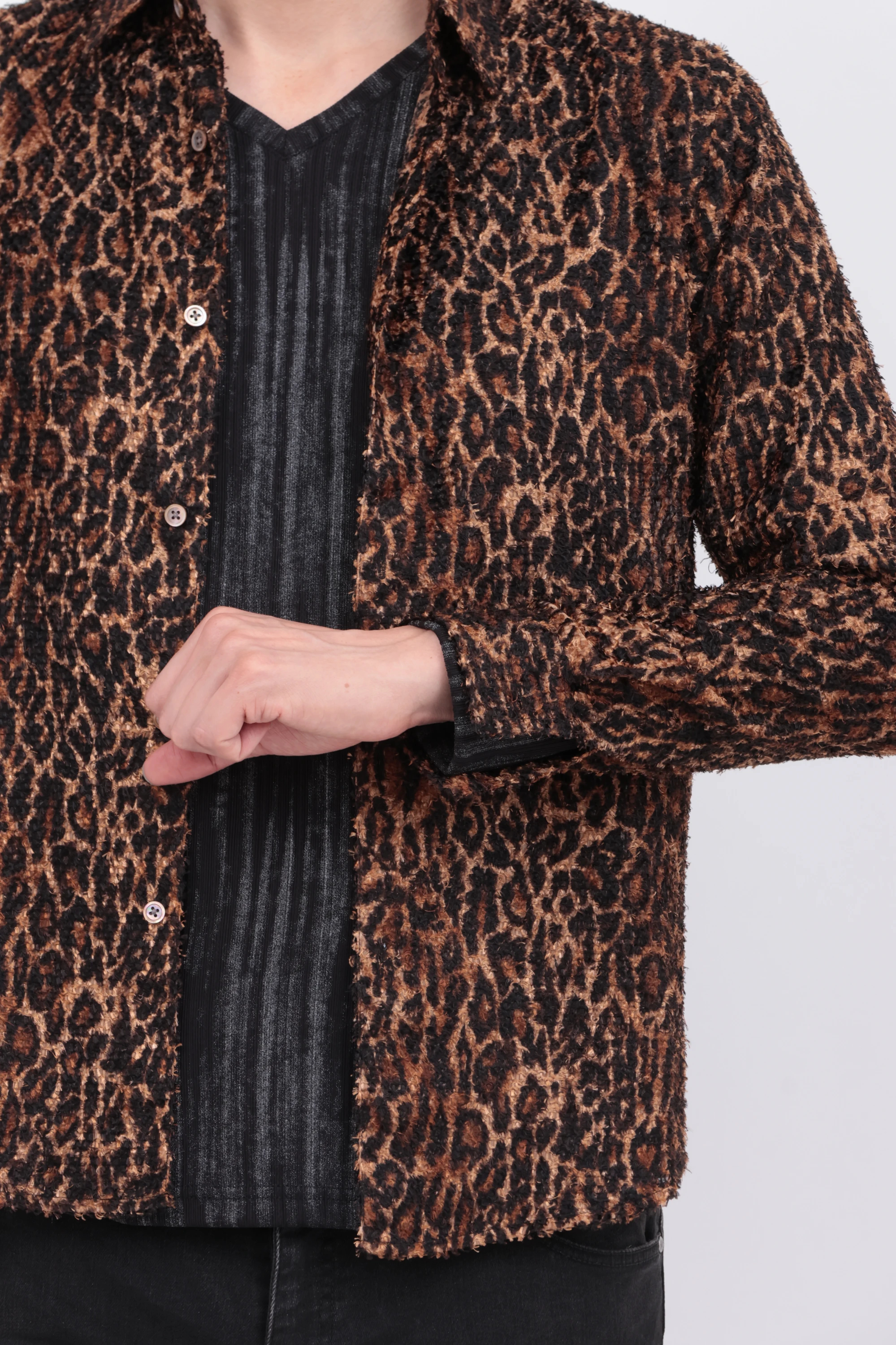 ママレード様 サプール レオパード柄 長袖シャツ L 新品 楽天市場】柄