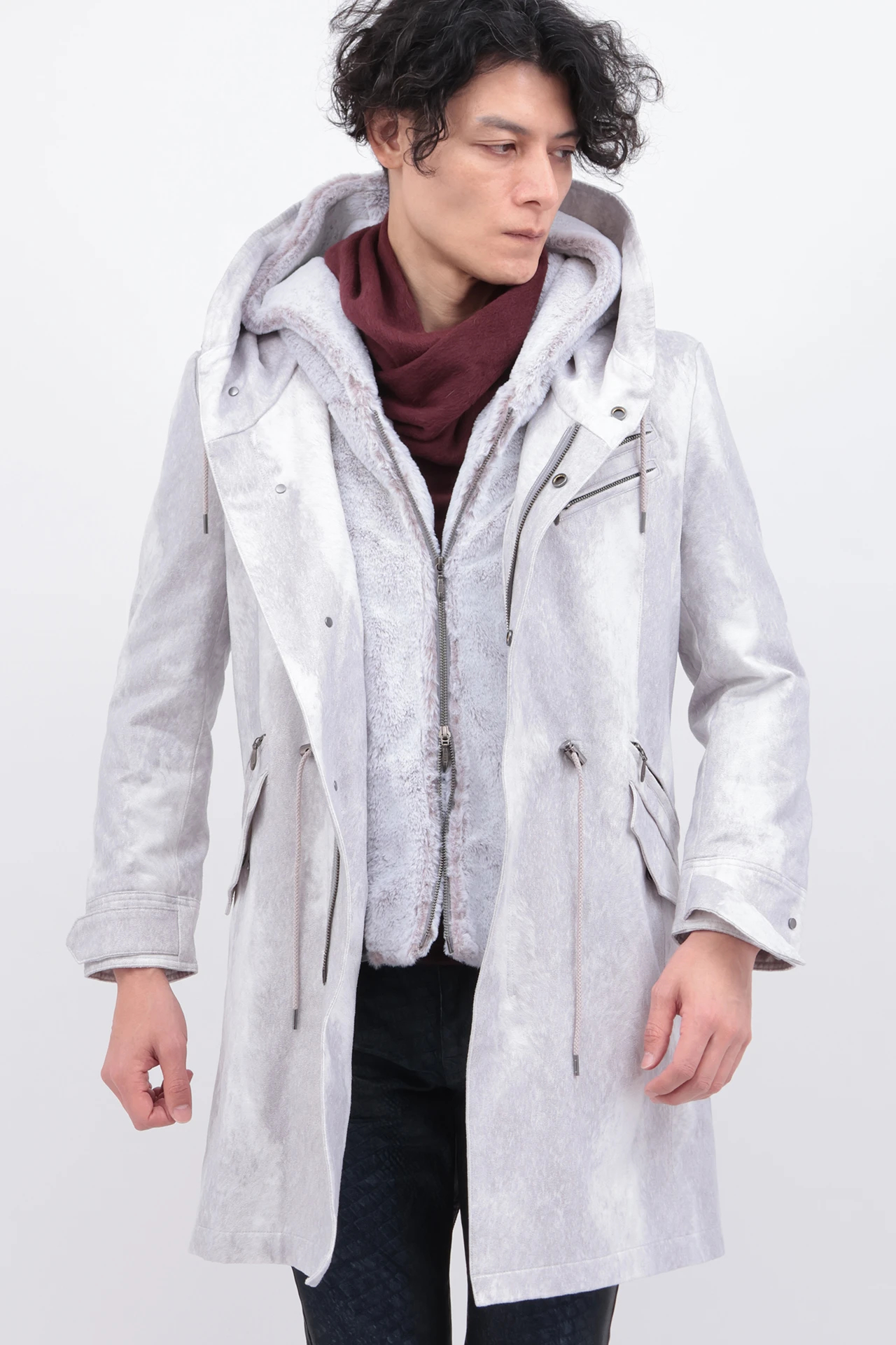 TORNADO MART∴T/Cスエードモッズコート / TORNADO MART（トルネード