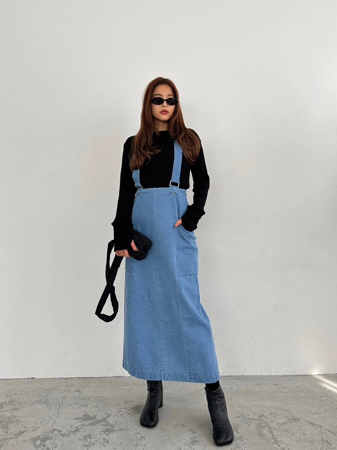 2way Denim Jumper Skirt / TRUNC 88（トランクエイティーエイト）の
