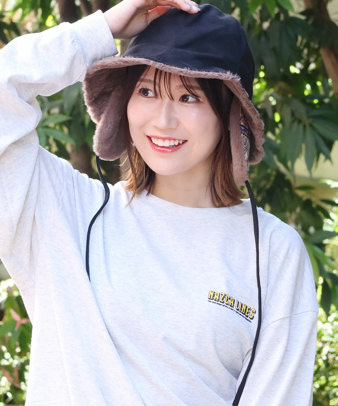 ゴブラン耳当てチューリップハット / ハット | エスニックファッション