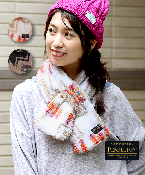 PENDLETON ジャガードボアマフラー / ストール・マフラー・スヌード