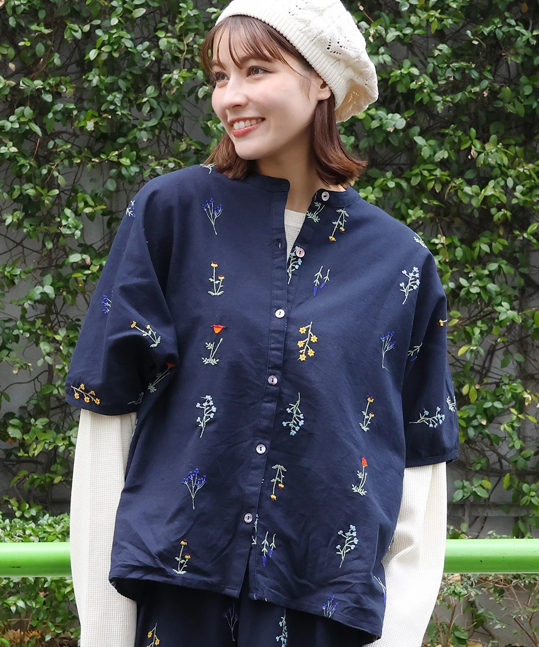 PORINA フルール刺繍ブラウス【WEB限定】 / シャツ・ブラウス