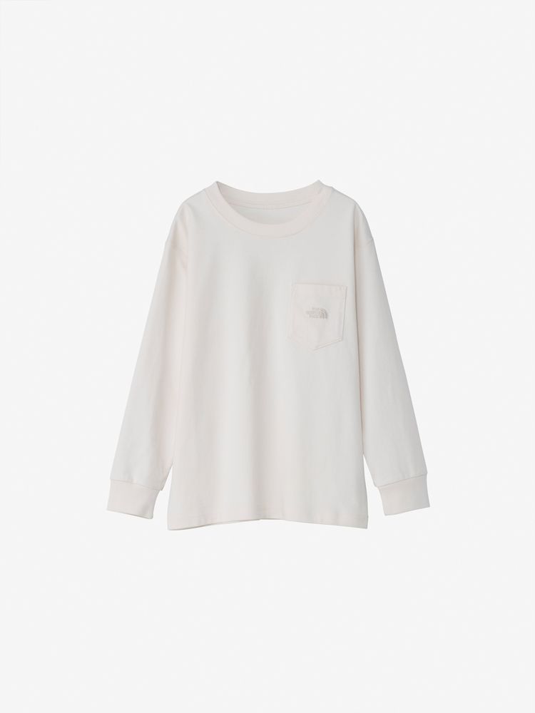 公式】ロングスリーブポケットロゴティー（キッズ）｜ザ・ノース