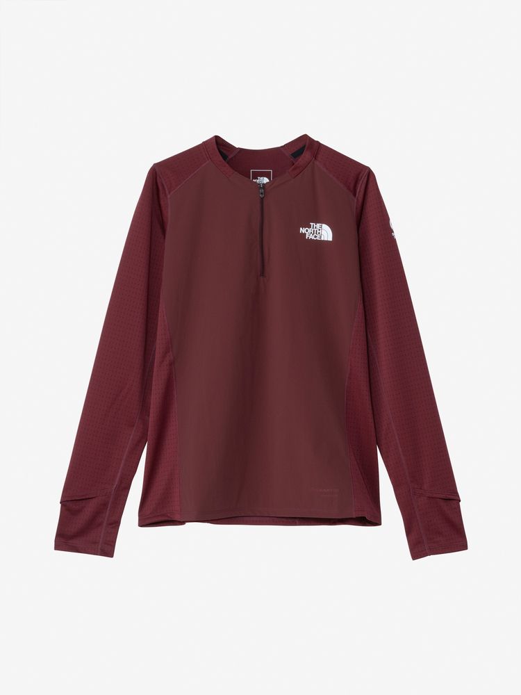 公式】ロングスリーブハイブリッドドライドットライトクルー