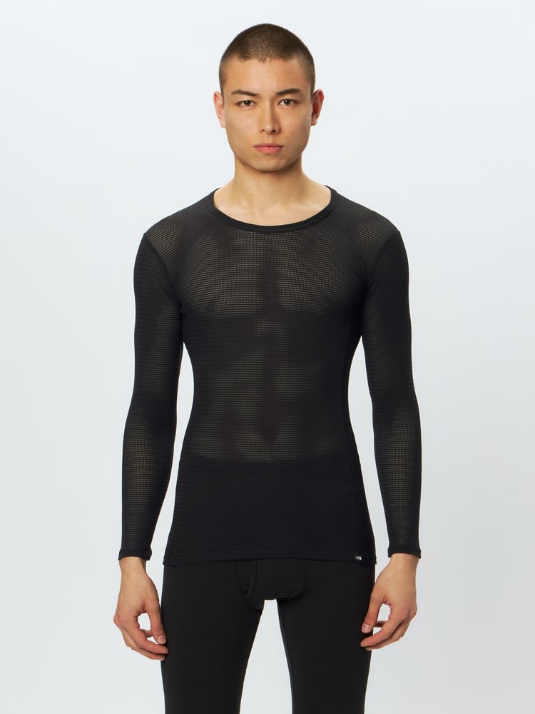 公式】ロングスリーブ 100 ドライ WR クルー（メンズ）｜ザ・ノース