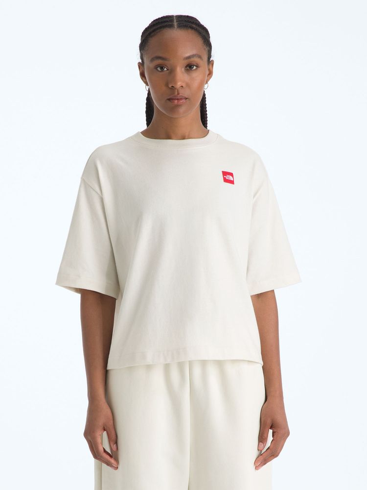 公式・限定】レッドボックスショートスリーブボクシーティー