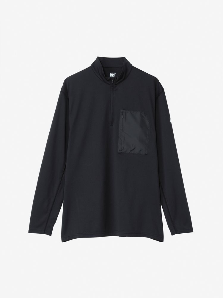 公式・アウトレット】ロングスリーブ クイックドライハーフジップ(ユニ