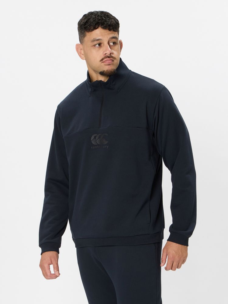 公式・アウトレット】フレックスウォーム ハーフジップスウェット