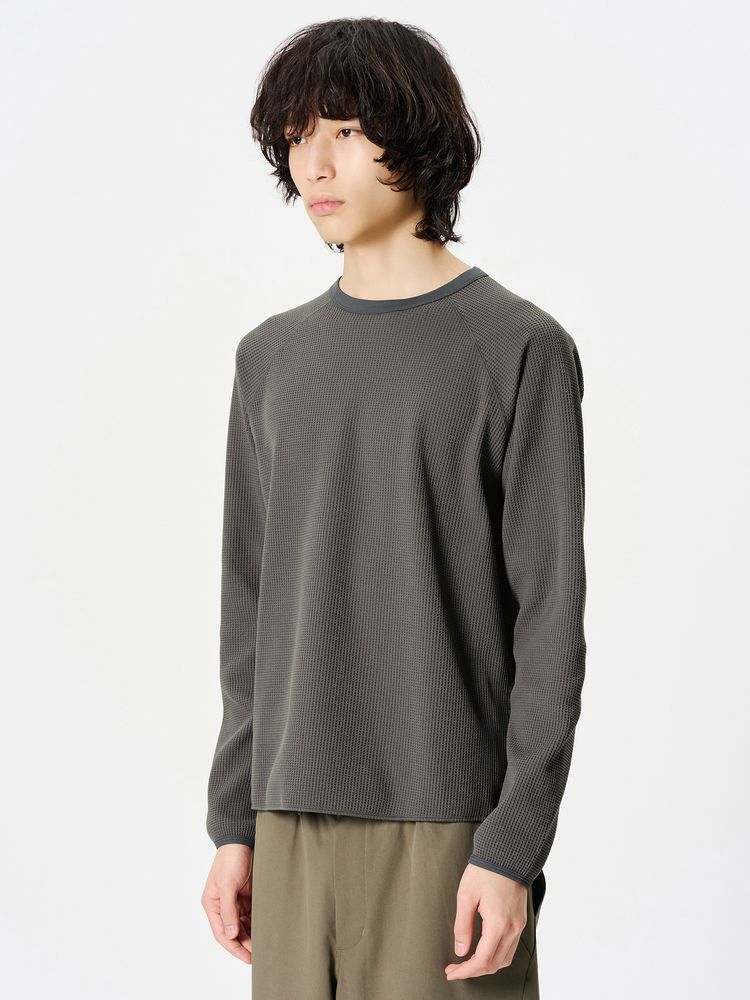 公式】ワッフルライトロングスリーブティーシャツ（ユニセックス