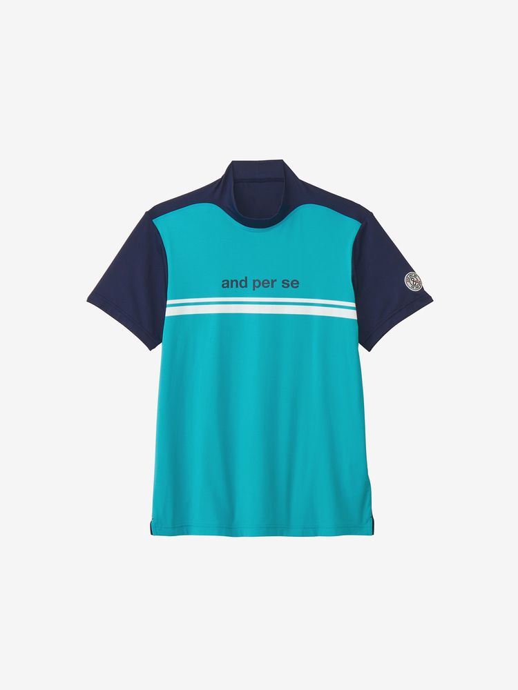 公式・アウトレット】ショットスムーザー 半袖モックネックシャツ