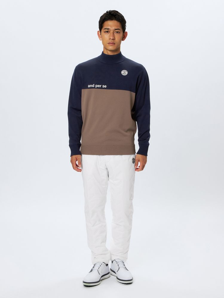 公式・アウトレット】ウインドシャッター袖防風ハイネックセーター