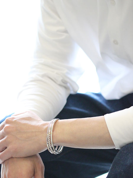 ファンタスティックマン（FANTASTIC MAN）BANGLE 1014 ｜ シルバー925