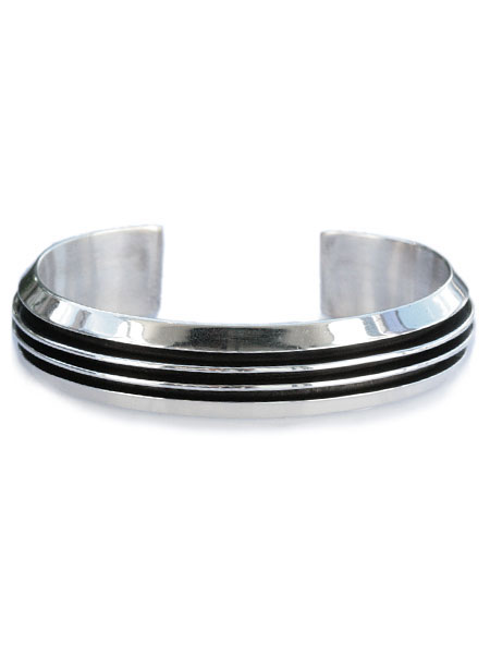 インディアン・ジュエリー INDIAN JEWELRY | TOM HAWK / 3 line Bangle