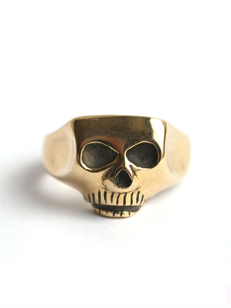 18K GOLD JIM SKULL RING / ジムスカルリング