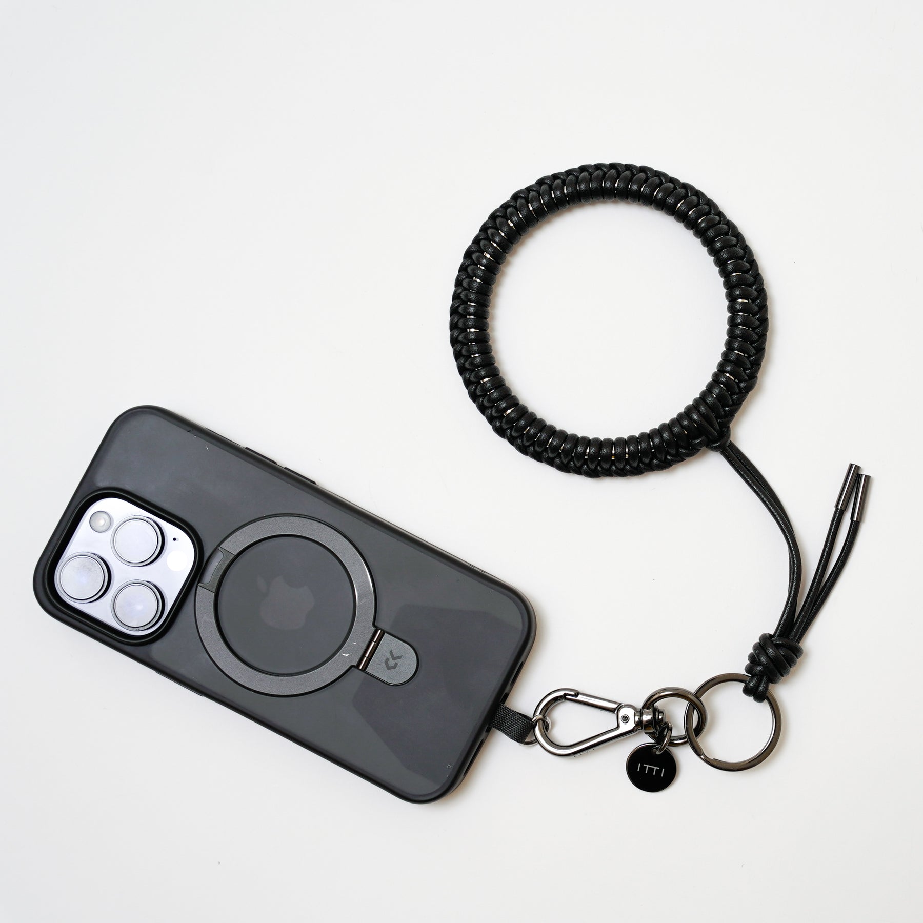 CRISTY KNOT WRIST CIRCLE CHARM BK / RAPTO JP｜ブラックニッケル仕様