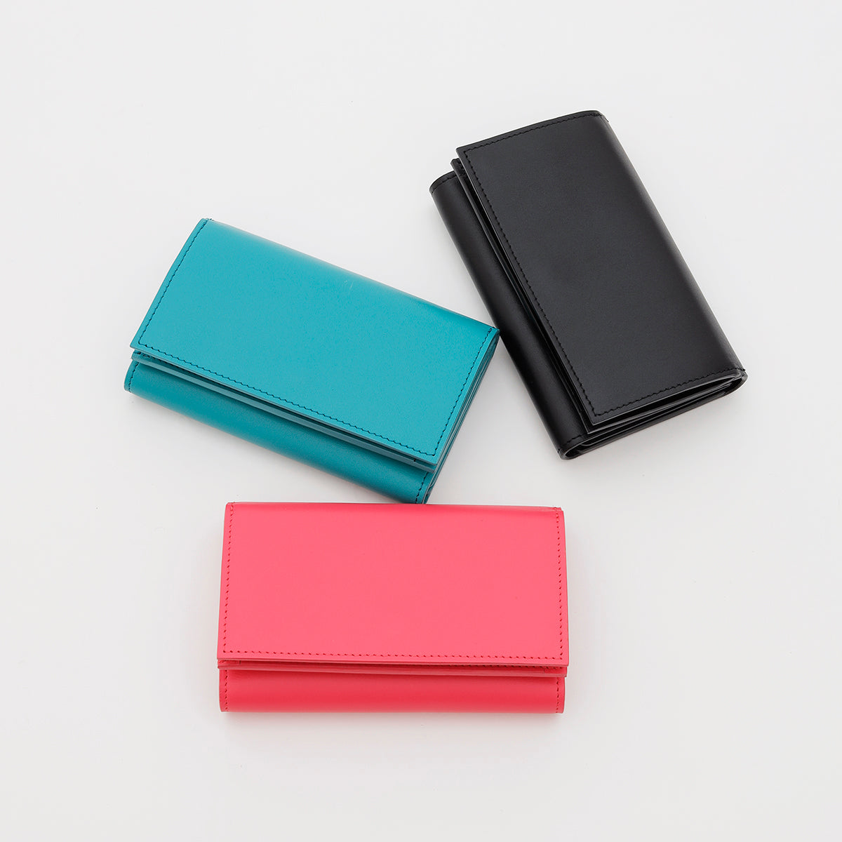 CRISTY TRIFOLD MID WLT / RAPTO｜三つ折り財布 スムースレザー 本革