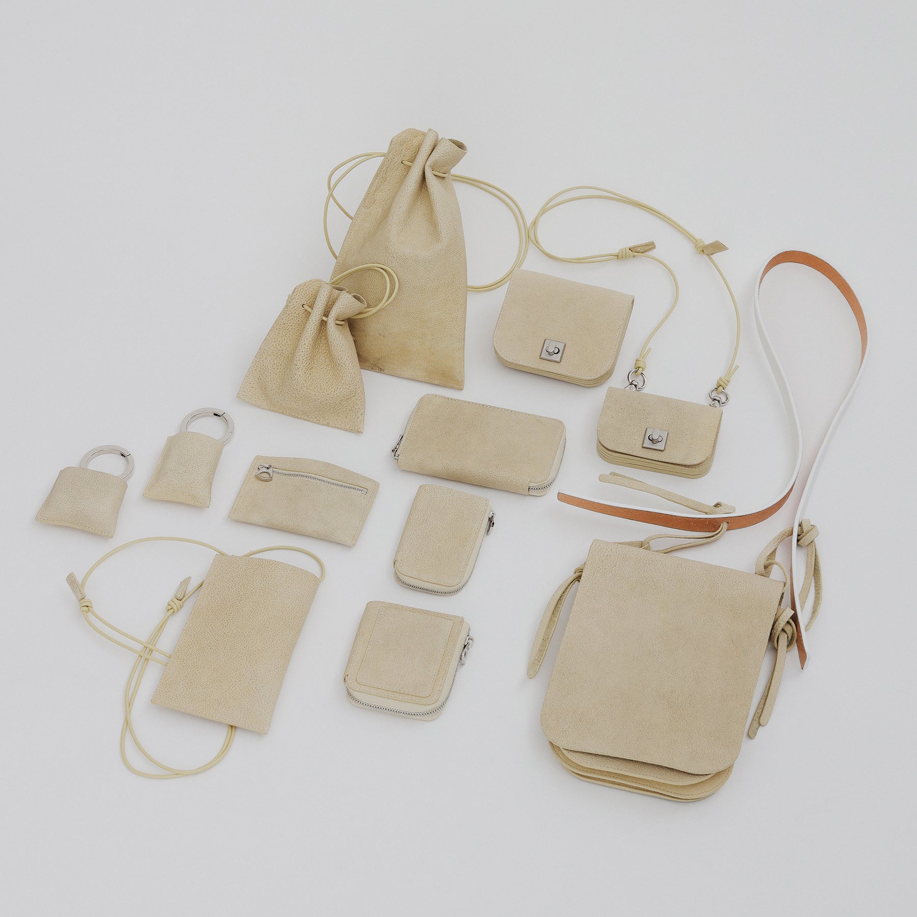 CRISTY COIN CARD WLT｜SHIRO 白鞣し革 財布｜自然素材の温もりを纏う