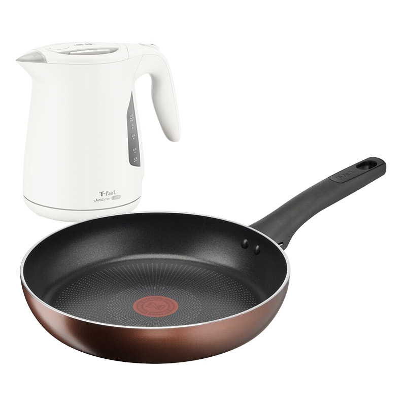T－FAL 電気ケトル＆IHフライパンセット お買得セット
