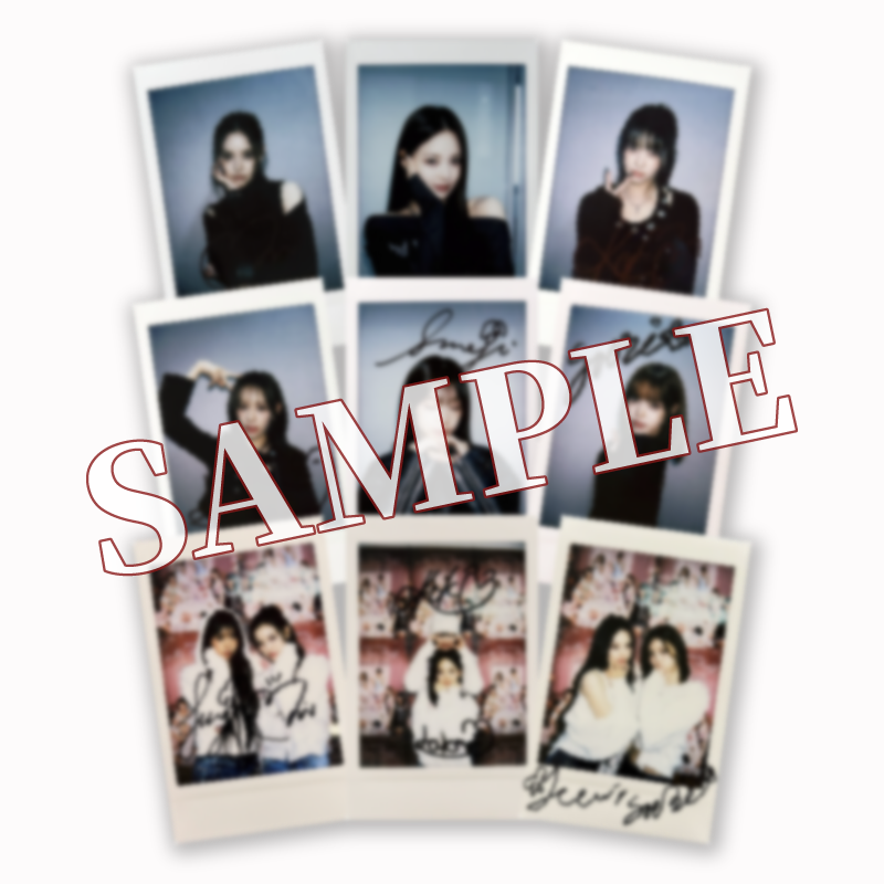 izna ファンコン 会場限定 FC W会員 直筆 サイン チェキ ジョンウン③ izna JAPAN OFFICIAL FANCLUB naya