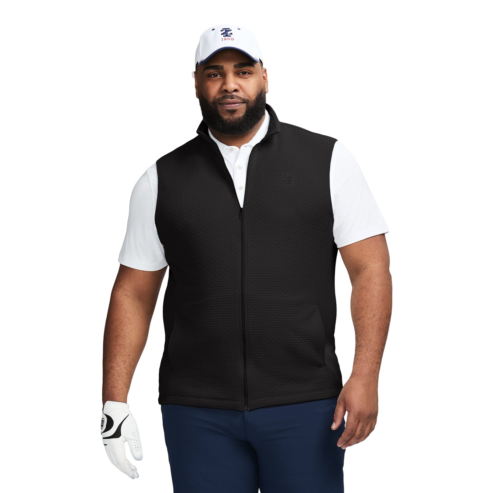 Big & Tall Golf Hydrashield Vest - Black – IZOD