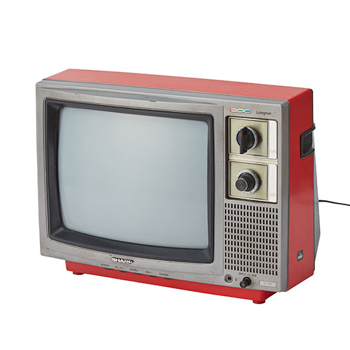 レンタル情報|小道具のElectronicsレトロブラウン管テレビ クリーム|EASE