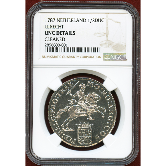 JCC | ジャパンコインキャビネット / オランダ ユトレヒト 1787年 1/2