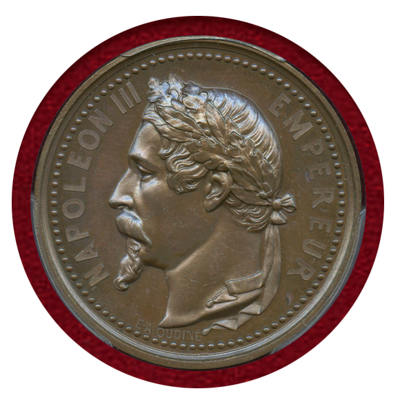 JCC | ジャパンコインキャビネット / フランス 1855年 銅メダル パリ