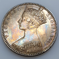 JCC | ジャパンコインキャビネット / 【SOLD】イギリス 1849年 銀貨