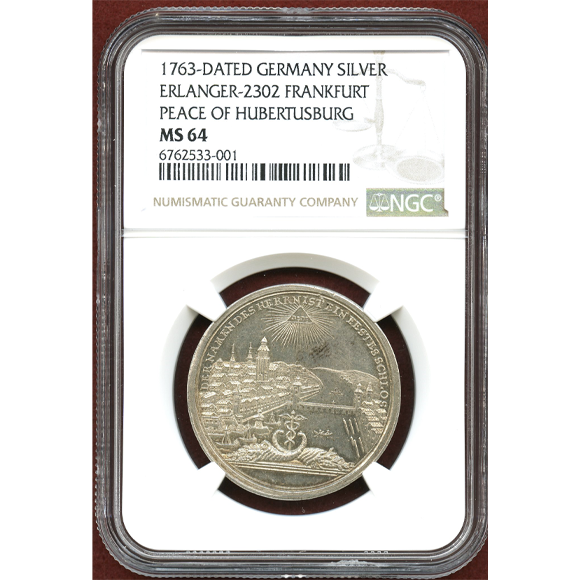 JCC | ジャパンコインキャビネット / 【SOLD】フランクフルト 1763年