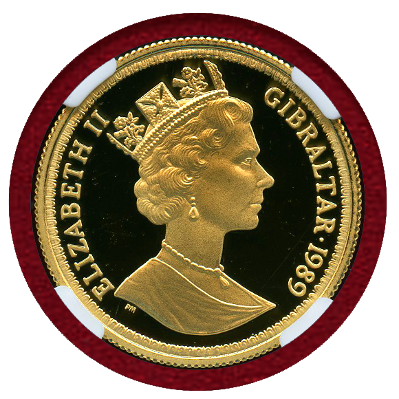 JCC | ジャパンコインキャビネット / ジブラルタル 1989年 2ポンド