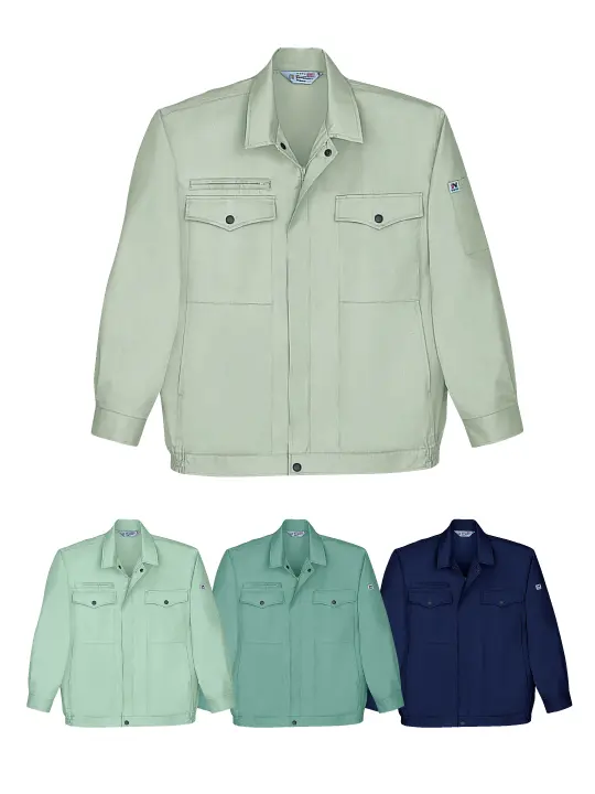 TomoeSAKURA】 1761 製品制電長袖ブルゾン [春夏]通販ページ│自重堂