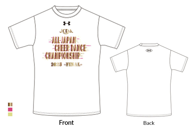 2025決勝大会記念Tシャツ販売のご案内 | 一般社団法人 日本チアダンス