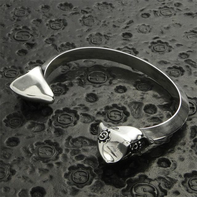 スターリンギア ラージプレーンリンク w/タイニースカルブレスレット