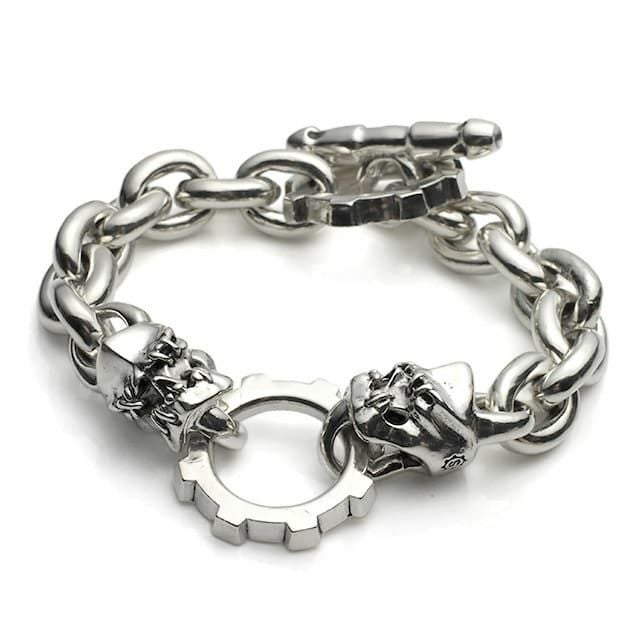 スターリンギア ツインスカル w/ベーシックリンクブレスレット