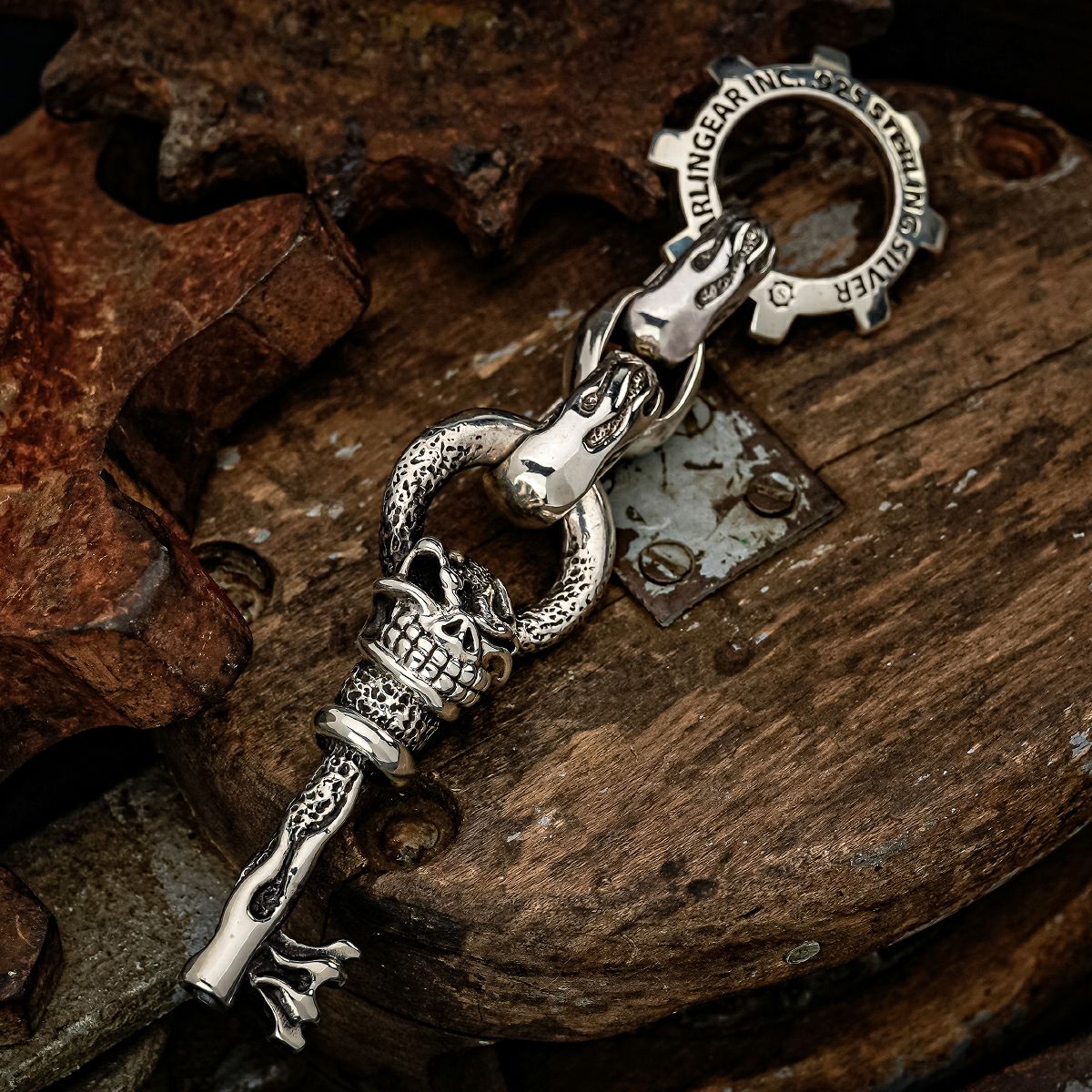 スターリンギア パンチャーニューブルーザーリングw/ブラスビッグ