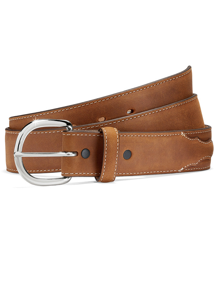 Justin 53709 Classic Western Leather Belt Brown – J.C. Western® Wear