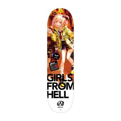 グラフィックスケートボード GIRLS FROM HELL／Waylly - Tokyo Otaku Mode