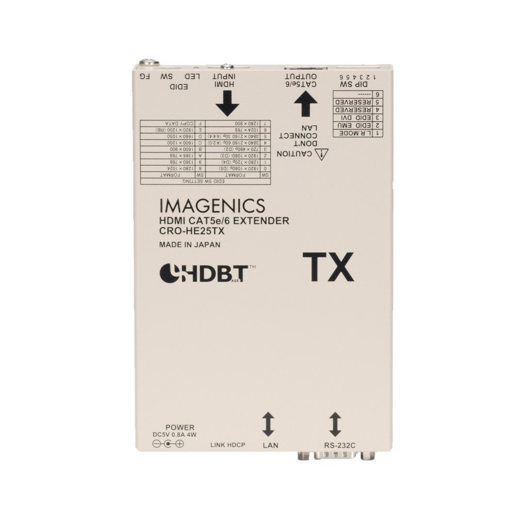 IMAGENICS イメージニクス CRO-HE25TX HDMI Cat5e/6 送信器 | JATO
