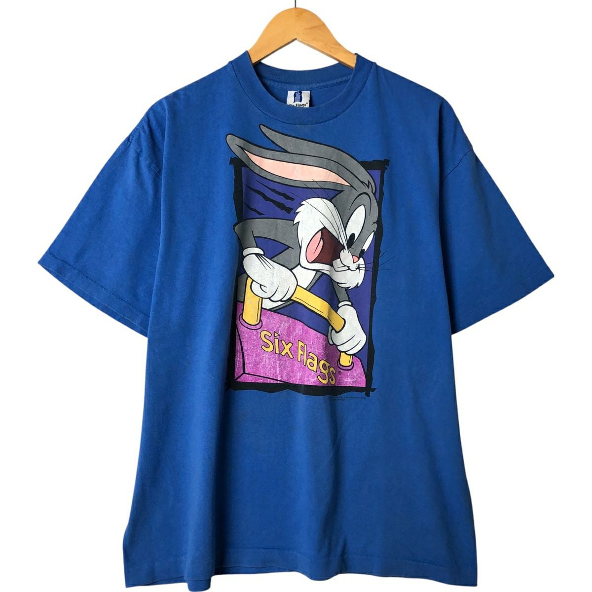 古着 90年代 Six Flags LOONEY TUNES Bugs Bunny ルーニーテューンズ