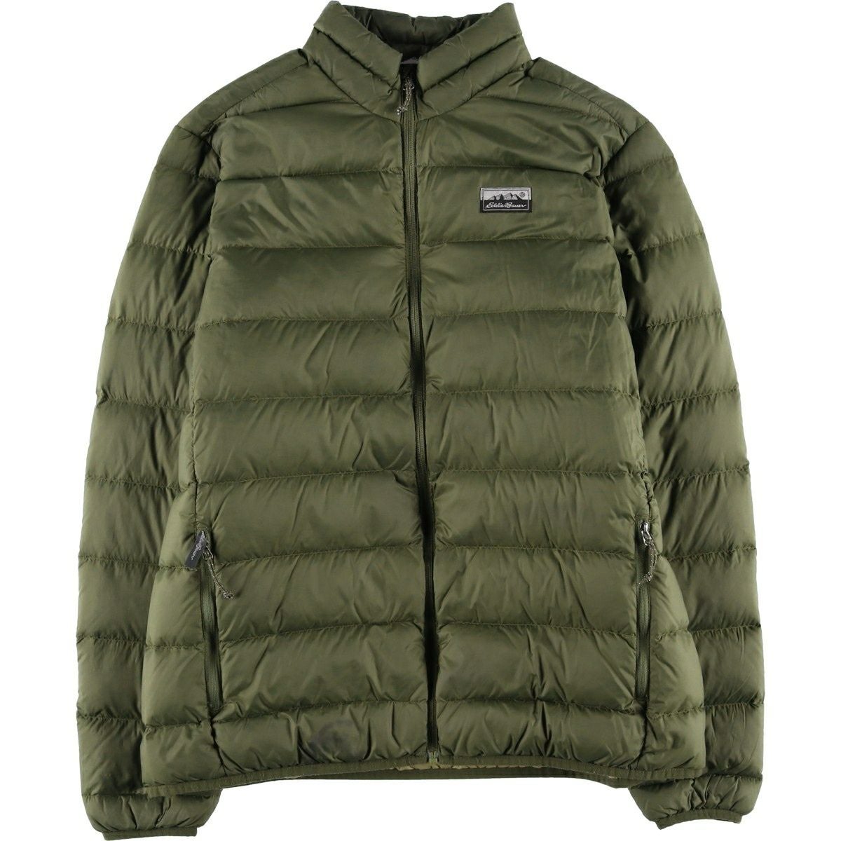 古着 エディーバウアー Eddie Bauer オンブレチェック 中綿入り ウール