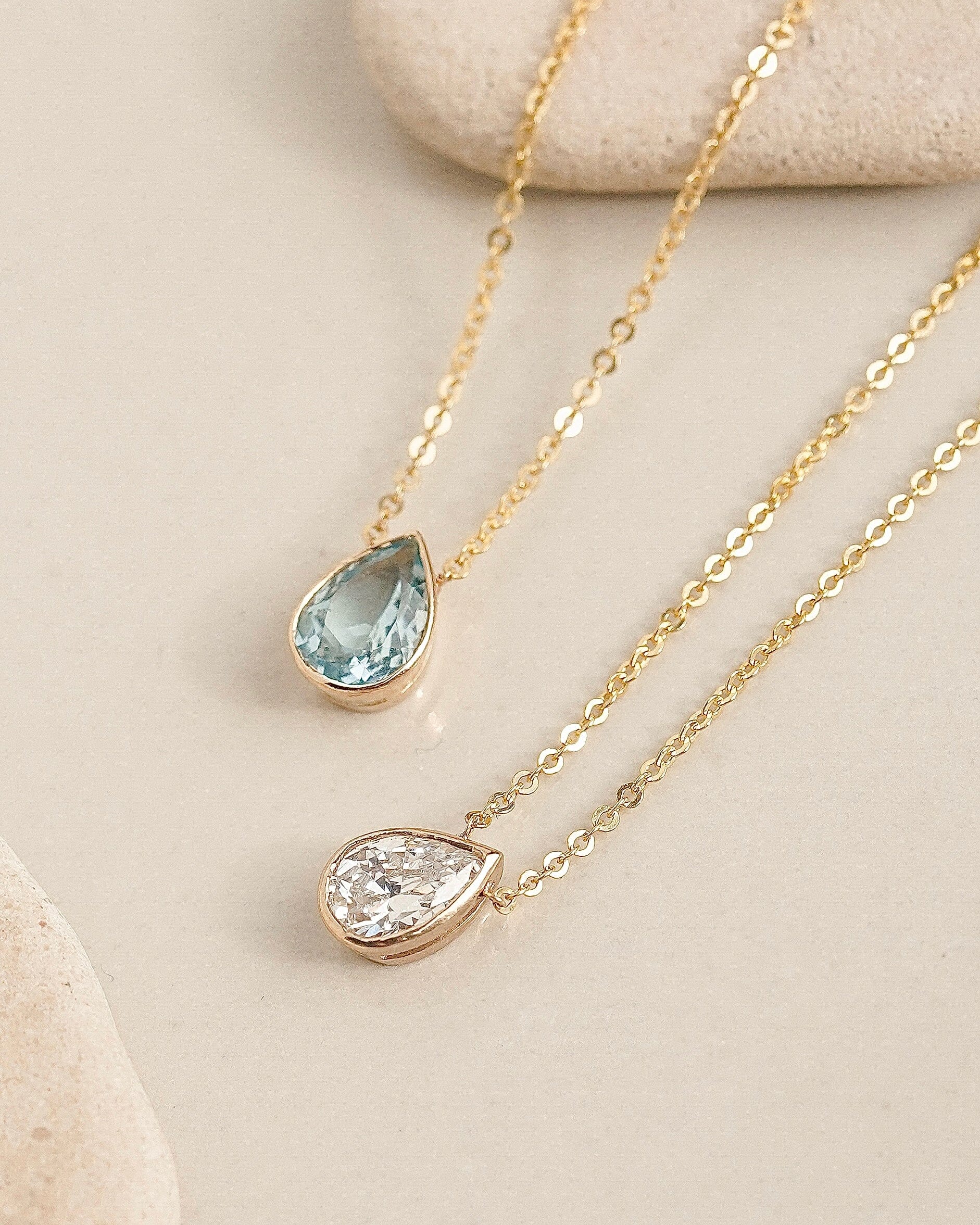 Ocean Drop Necklace – James Michelle